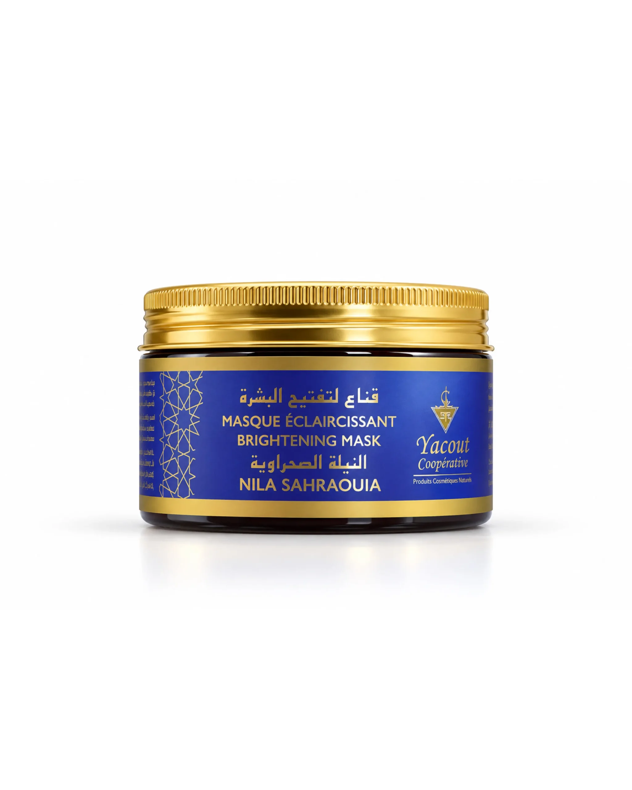 mascarilla de nila azul