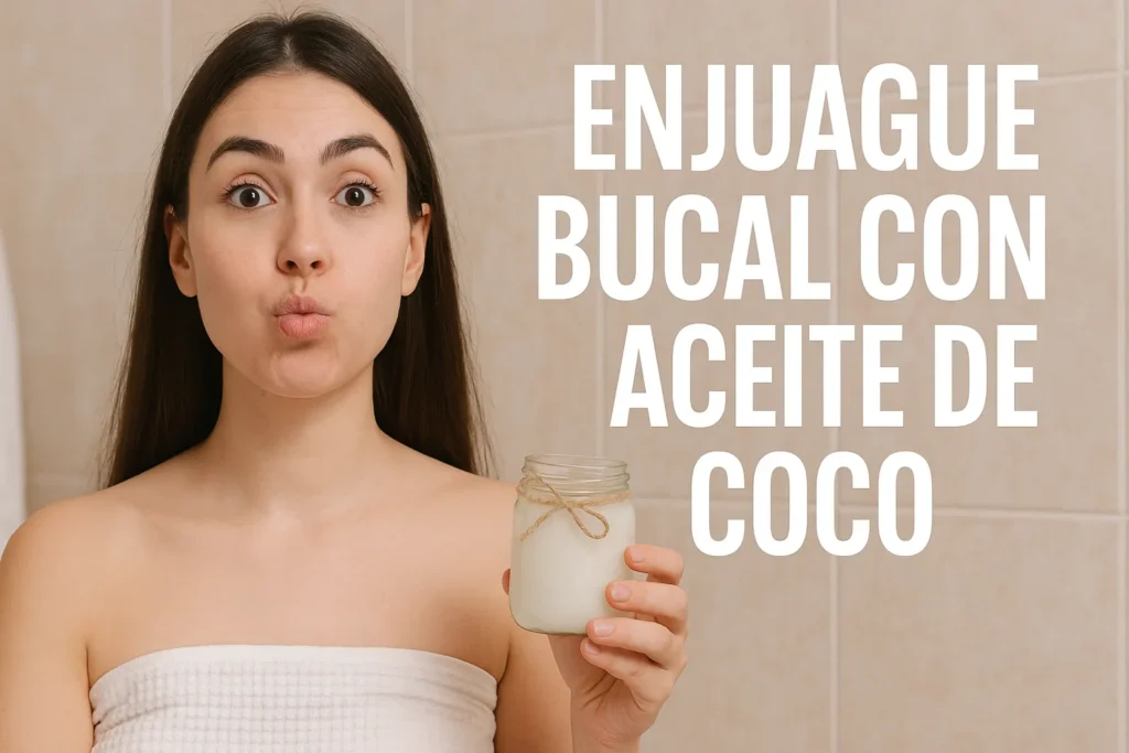 Beneficios del Aceite de Coco para la Salud Bucal, Oil Pulling