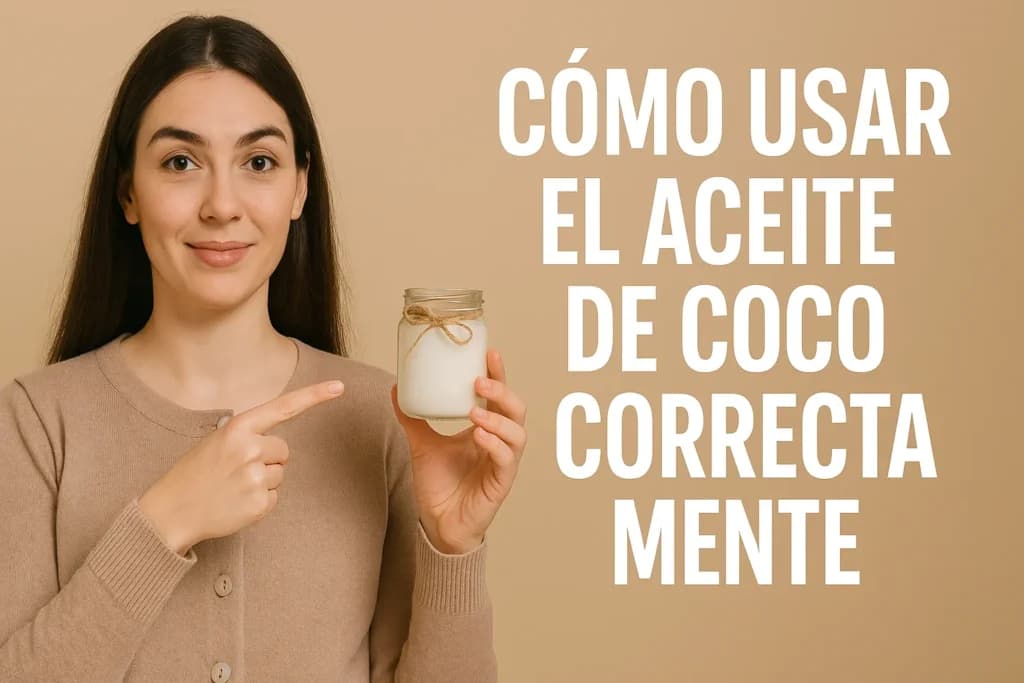 Cómo Usar el Aceite de Coco Correctamente (Tips de Experta)